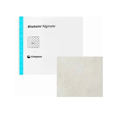 Curativo Biatain Com Alginato - 10cm x 10cm 1Un. - Coloplast