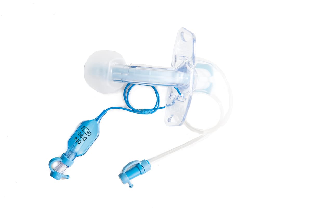 Cânula de Traqueostomia com Aspiração Supra Cuff com Inner Comper