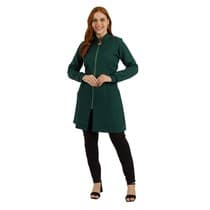 Jaleco Feminino Versatile Verde Escuro - FunWork