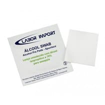 Lenço Umedecido com Álcool Isopropílico 70% - Labor Import