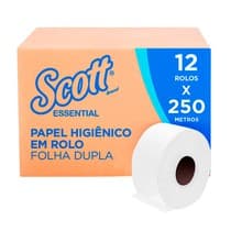Papel Higiênico Essential Folha Dupla Rolo