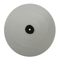Roda para Polimento Flanela Pluma Branca