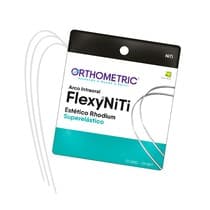 Arco Flexy NiTi Estético Rhodium ALX Redondo