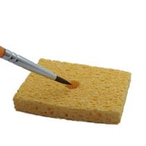 Esponja para Limpeza de Pincéis