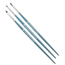 Pincel Pelo Natural para Resina Acrílica Opaco Kit - Mac Dental