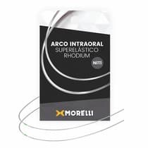 Arco NiTi Estético Rhodium Superelástico Redondo