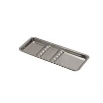 Bandeja de Inox com Suporte para 6 Instrumentos Milleniun 22x9cm - Fava