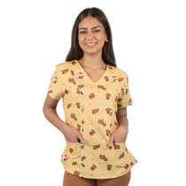 Blusa Scrub Feminina Capivara - Funwork