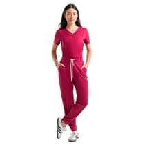 Scrub Feminino Active Bordô