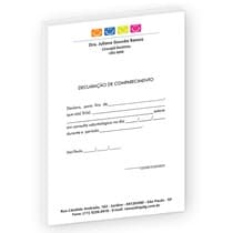 Declaração de Comparecimento - Dental Speed