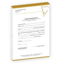 Atestado Linha Slim Dente Gold - Dental Speed
