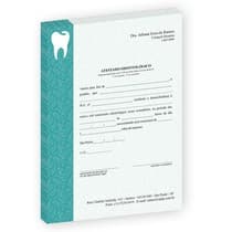 Atestado Linha Class Arabescos Dental Verde - Dental Speed
