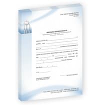 Atestado Linha Class Instrumento Azul - Dental Speed
