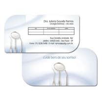 Cartão de Horário Linha Class Instrumento Azul - Dental Speed
