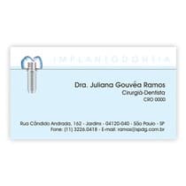 Cartão de Visita Implantodontia - Dental Speed
