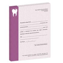 Carta de Comunicação Encaminhamento Class Roxo - Dental Speed