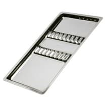 Bandeja Aço Inox com Separação Média 23X 3cm - SS White