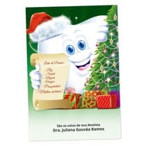 Cartão de Natal Kiko Desejos de Natal - Dental Speed