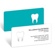 Cartão de Visita Dente Color - Dental Speed