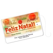 Cartão Fio Dental Feliz Natal Desejos - Dental Speed
