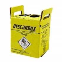 Coletor de Materiais Perfurocortantes Premium 1,5L 1unid. - Descarbox