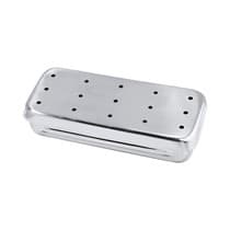 Estojo para Esterilização Inox 12x5x2cm Perfurado - Golgran