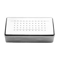Estojo para Esterilização Inox 32x16x8cm Perfurado - Fava