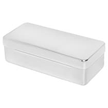 Estojo para Esterilização Inox Liso 18x8x5cm Econox - Fami
