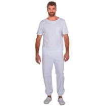 Pijama Cirurgico Masculino BioSafety Branco - FunWork