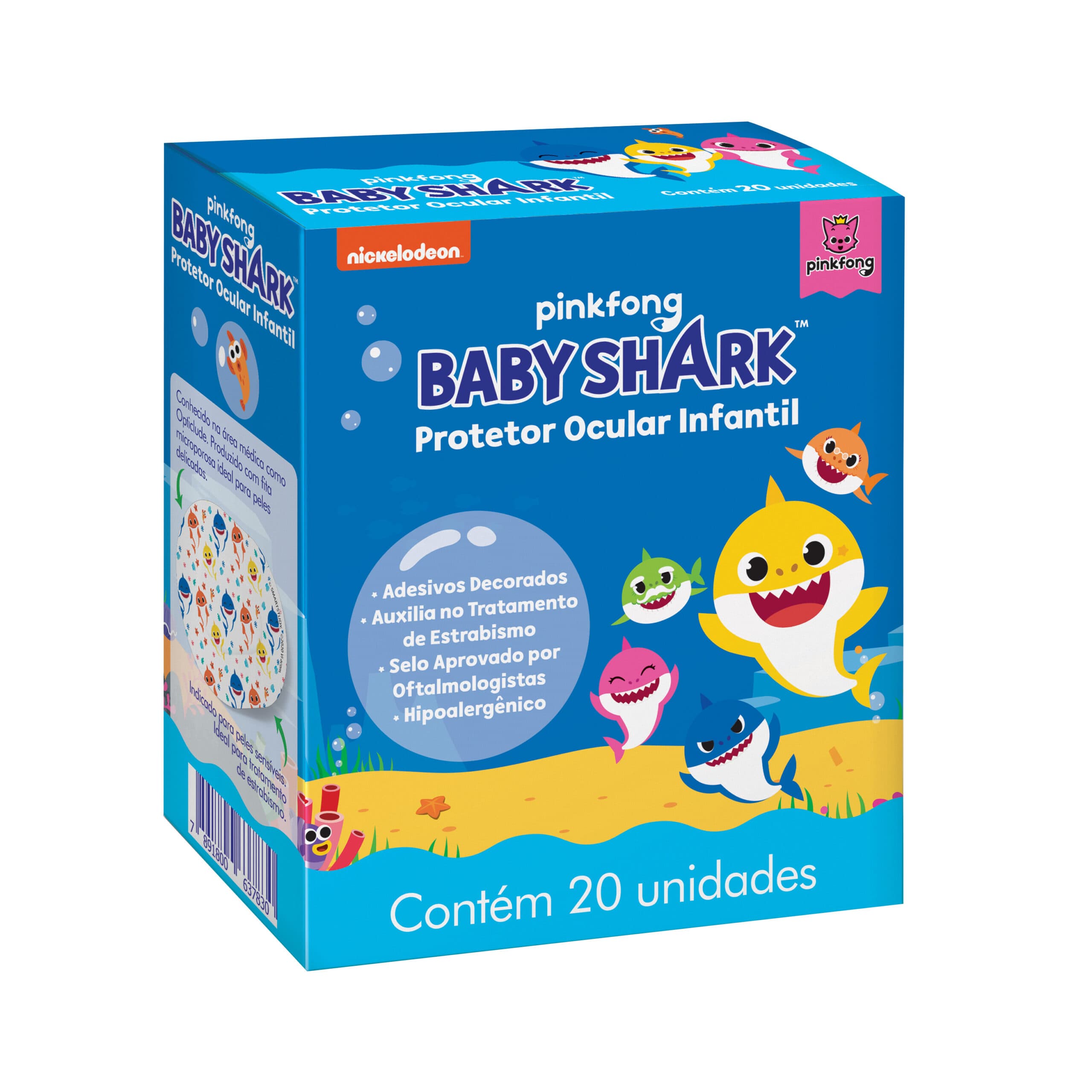 Protetor Ocular Baby Shark
