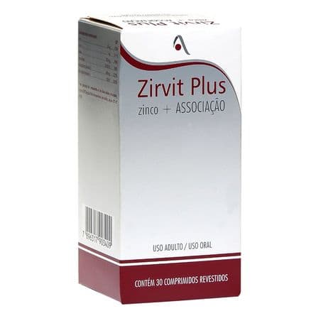 Zirvit Plus 30 comprimidos revestidos - Portal do Médico