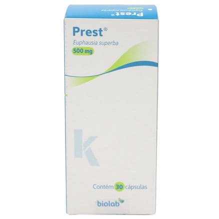 Prest 500mg 30 Cápsulas - Portal do Médico