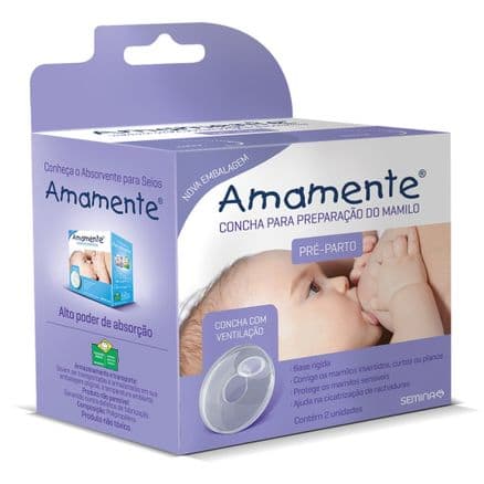 Amamente Concha para Preparação do Mamilo Pré-Parto 2 unidades