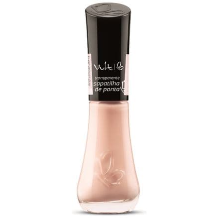 Esmalte Vult Transparente Sapatilha de Ponta