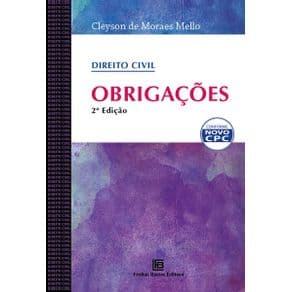 Livro - Direito Civil - Obrigações - Mello - 2ª edição - Portal do Médico