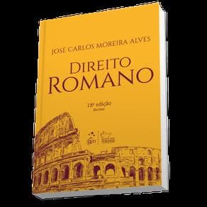 Livro - Direito Romano - Alves - 18ª edição - Portal do Médico