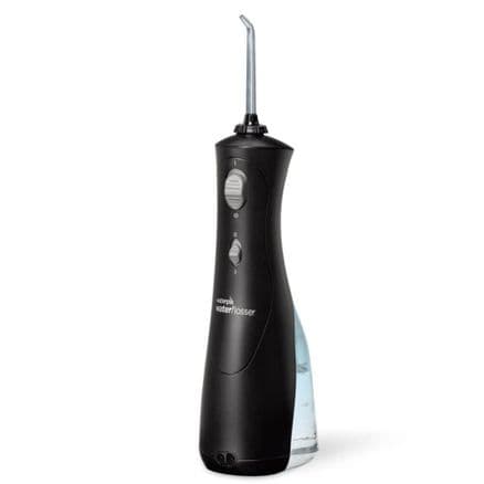 Irrigador Oral Waterpik WP462B Bivolt Preto com 2 Ajustes de Pressão e 4 Bicos - Portal do Médico