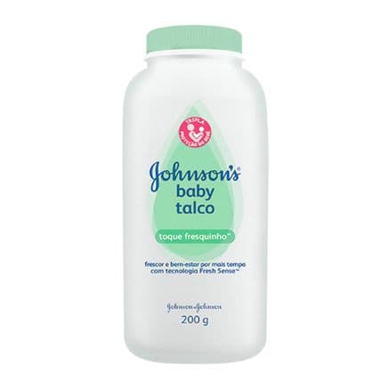 Baby Talco Johnson & Johnson Toque Fresquinho 200g