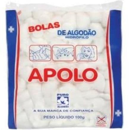 Algodão Apolo em Bolas 100g