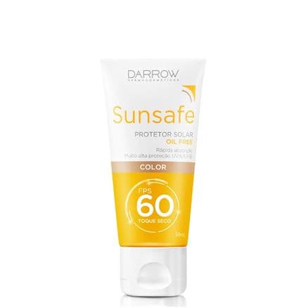 Protetor Solar Facial Sunsafe Color Oil Free FPS60 com Cor 50ml - Portal do Médico