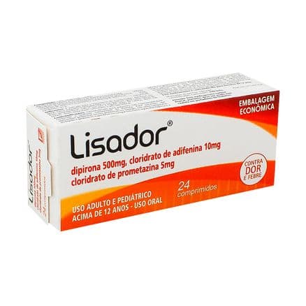 Lisador 24 comprimidos - Portal do Médico