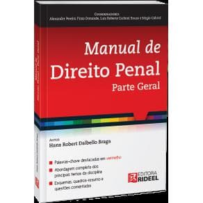 Livro - Manual de Direito Penal - Parte Geral - Hans - 1ª edição - Portal do Médico