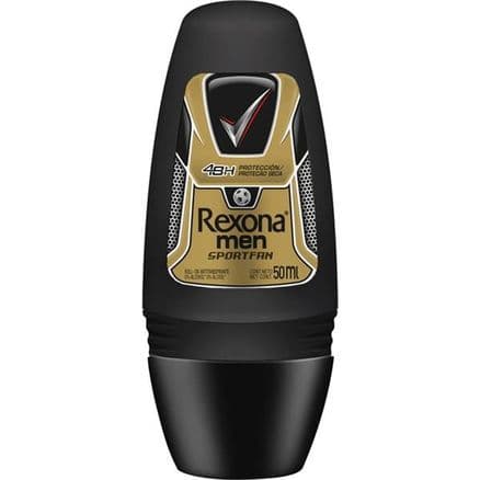 Desodorante Roll-On Rexona Masculino Sport Fan 50ml