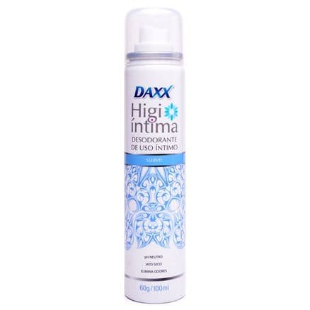 Desodorante Íntimo Daxx Higi Íntima Suave 100ml