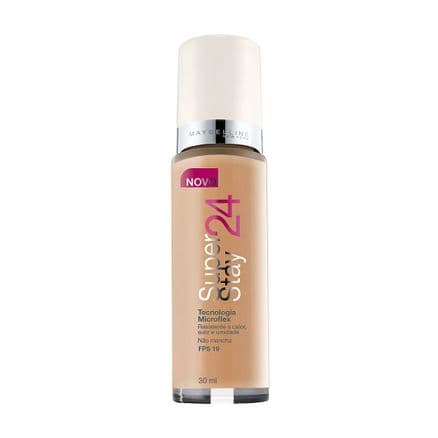 Base Líquida Maybelline Superstay 24H FPS 19 Cor Nude Light 30ml