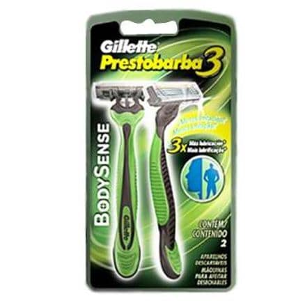 Aparelho Prestobarba 3 Body Sense 2un
