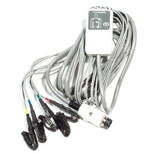 Cabo ECG 5 vias Compativel Cardioversor MDF03 - Portal do Médico
