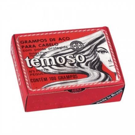 Grampo de Aço para Cabelo Teimoso nº 5 Preto 100 unidades - Portal do Médico