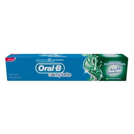 Creme Dental Oral B Complete 5X Ação Duradoura 90g
