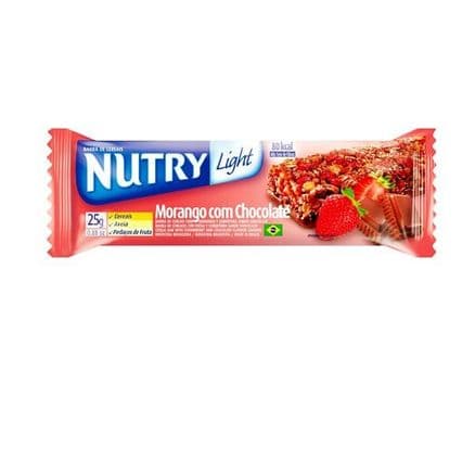 Barra de Cereal Nutry Ligth Morango Chocolate